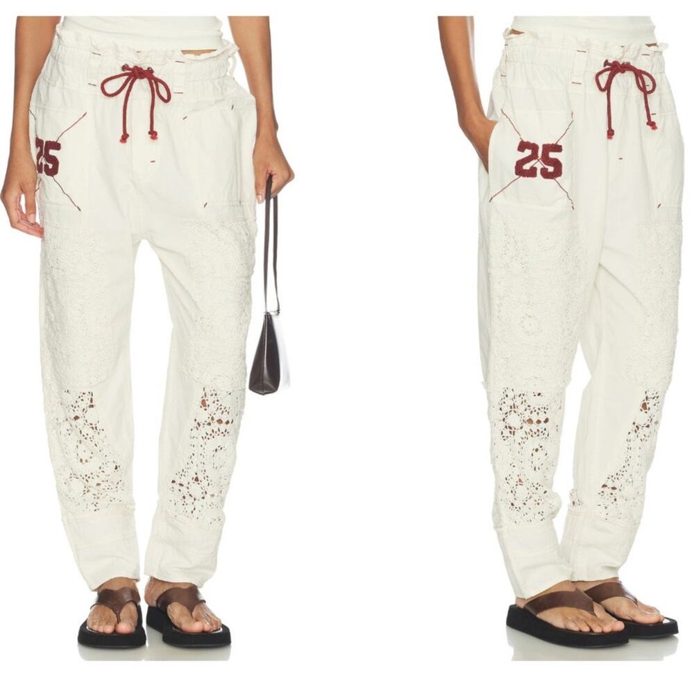 FREE PEOPLE Rockaway Craft Pant Color: Birch Style No. OB2495424 Size Small NWT